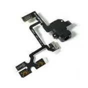 iphone 4  äänenvoimakkuuskaapeli (Musta)
