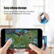 Olaf 90º Denim USB-C kaapeli 1m - Image 4