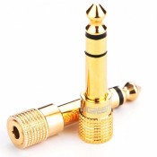 UGREEN AUX-kaapelin adapteri 6.5mm uros 3.5mm naaras