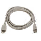 USB A uros / USB A naaras jatkokaapeli 3m