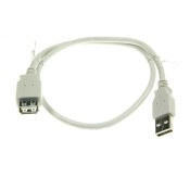 USB A uros / USB A naaras jatkokaapeli 0.5m