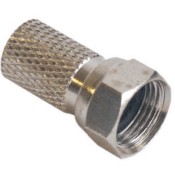 F-liitin, uros 7,0mm toleranssi 4%, tiivisterenkaalla