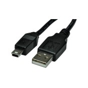 USB A - USB mini -kaapeli 1,5m