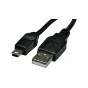 USB A - USB mini -kaapeli 1,5m