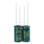 Elektrolyyttinen kondensaattori 1500µF 16V
