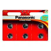 Panasonic CR2025 paristo, 3V lithium , 6kpl