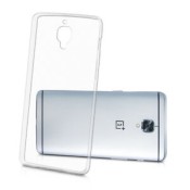 OnePlus 3/3T  takakuori (silikoni,läpinäkyvä)