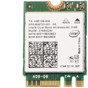 Intel 3165NGW M2 Bluetooth 4.0 -kortti