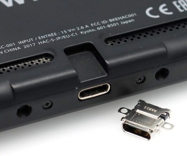 Nintendo Switch USB-C Latausliitin - Image 6
