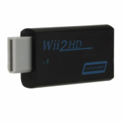 Nintendo Wii HDMI-adapteri PC:lle ja HDTV:lle - Full HD 720P 1080P, 3.5mm ääniliitäntä - musta - Image 3