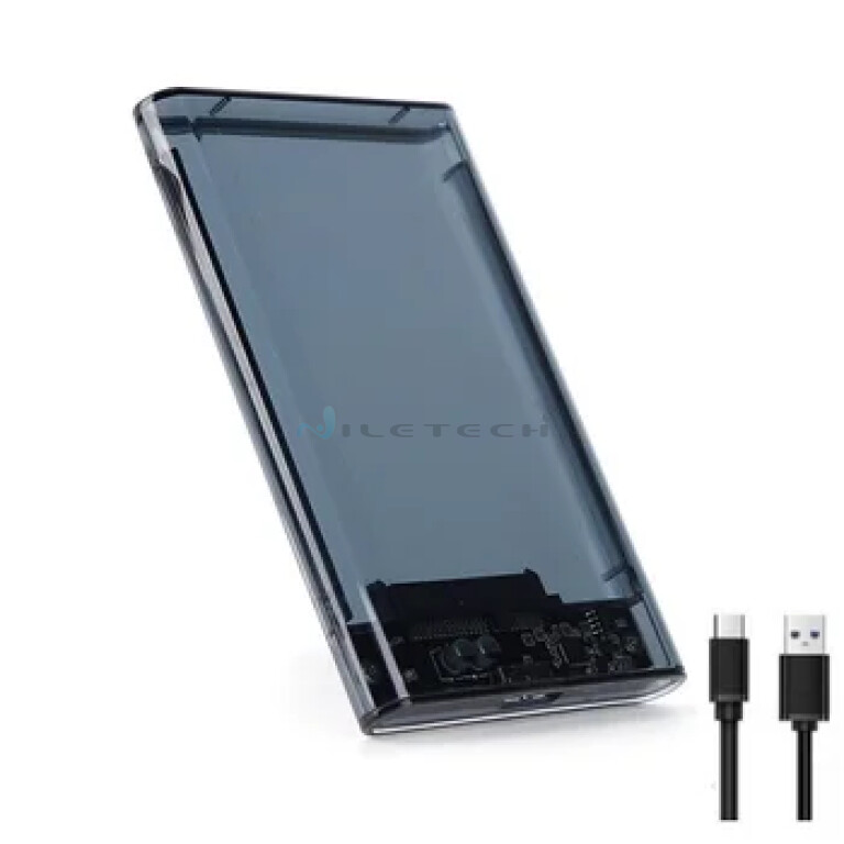 USB 3.0 SATA ulkoinen kovalevykotelo Tyyppi-C 2.5″ HDD/SSD - Image 2