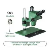 MAANT R65 kolmilinssimikroskooppi 6,5-65x zoomilla - Image 2