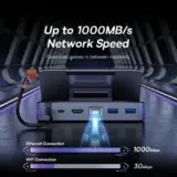 Baseus USB C Docking Station for Steam Deck Nintend Switch Type C to HDMI-compatible 4K@60Hz RJ45 PD 100W Type C USB 3.0 Hub 4