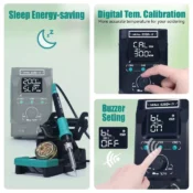 YIHUA 813 juotosasema + kuumailmapuhallin 3-in-1 DC:llä - Image 3