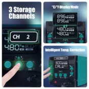 YIHUA 813 juotosasema + kuumailmapuhallin 3-in-1 DC:llä - Image 5