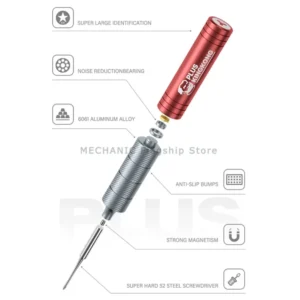 Screwdriver Set MECHANIC KING KONG+ 6 in 1 Diamond Plus Screwdrivers for IP/Android Phones and Watch Disassembly Repair Tool 4