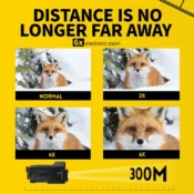 Телескоп FNIRSI NVS-20 NVS-40 4K HD Очки ночного видения 6-кратный цифровой зум 300 м Охота Кемпинг Прицел Двойного назначени 2