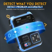 FNIRSI DSO-TC3 Digital Oscilloscope Transistor Tester Signal Generator 3 in1 500Khz 10MSa/s Capacitor Resistor Diode 100K output 3