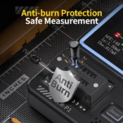 FNIRSI LCR-P1 Transistor Tester Diode Triode Capacitance Resistance Meter LCR ESR Meter NPN PNP MOSFET IR Multifunction Tester 3