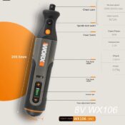 Worx WX106 8V monitoimityökalusetti (USB-lataus) - Image 4