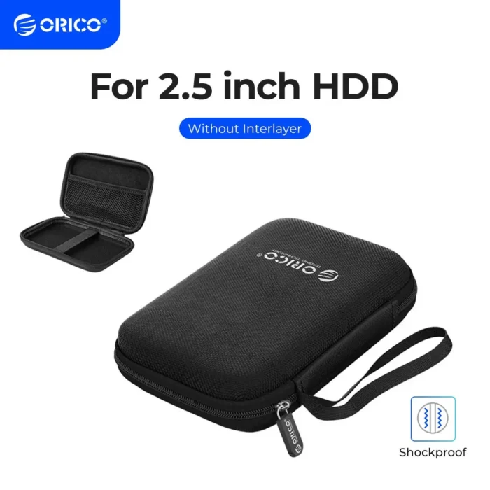 ORICO 2.5 inch Protection Bag for Power Bank HDD SSD Hard Disk Drive Portable Protector Enclosure Case Camo Gray/Blue/Black 1 ORICO 2.5 inch Protection Bag for Power Bank HDD SSD Hard Disk Drive Portable Protector Enclosure Case Camo Gray/Blue/Black 1