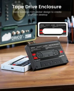 ORICO 2.5'' HDD Enclosure SATA to USB3.0 External Hard Drive Case 5Gbps / 6Gbps Type-C HDD Case With DIY Sticker 4
