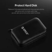 ORICO 2.5 Inch HDD Box Bag Case Portable Hard Drive Bag for External Portable HDD hdd box case storage Protection Black/Red/Blue 3