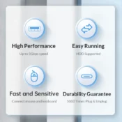 ORICO 5Gbps USB 3.0 HUB Colorful 4 Ports High Speed Mini Splitter OTG Adapter For Desk PC Computer Accessories HUAWEI Xiaomi 3