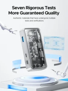 ORICO TM10 Metallic USB C 10Gbps Docking Station 4K60Hz HDMI-compatible USB 3.0 Adapter RJ45 for Macbook Pro Laptop Accessories 2