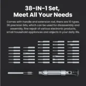UGREEN 38-in-1 Precision Screwdrivers Repair Set for Mobile Phone PC Multifunction Maintenance Disassembly Tool Screwdriver 2