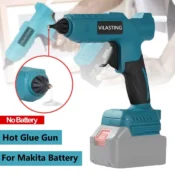 Electric Hot Melt Glue Gun Cordless Glue Grab 11mm Glue Stick Hot Melt Welding Air Gun (No battery) Fit Makita 18V Battery 1