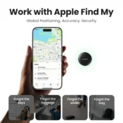 UGREEN Finder Security SmartTrack Link SmartTag With Apple Find My Key Bluetooth Tracker For Earbud Luggage MFi Phone Finder IOS 2
