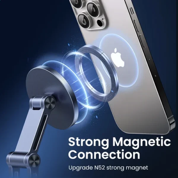 UGREEN Magnetic Phone Stand For Magsafe iPhone 16 15 14 Pro Max Xiaomi Samsung Huawei 360° Rotation Aluminum Mobile Phone Holder 2