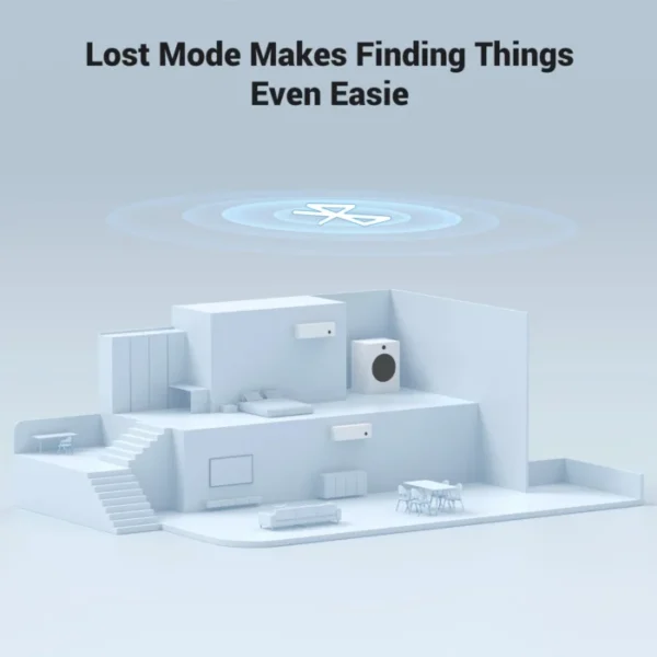 UGREEN Finder Security SmartTrack Link SmartTag With Apple Find My Key Bluetooth Tracker For Earbud Luggage MFi Phone Finder IOS 6