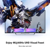 UGREEN HDMI Switch 5 in 1 Out 4K@60Hz, HDMI Splitter with Remote 5 Port HDMI Switcher Selector Support 3D CEC HDR HDCP2.2 PS5/4 3