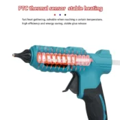 Electric Hot Melt Glue Gun Cordless Glue Grab 11mm Glue Stick Hot Melt Welding Air Gun (No battery) Fit Makita 18V Battery 5