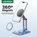 UGREEN Magnetic Phone Stand For Magsafe iPhone 16 15 14 Pro Max Xiaomi Samsung Huawei 360° Rotation Aluminum Mobile Phone Holder 1