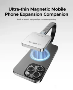 ORICO K20Mini Magnetic External SSD for iPhone 16 15 Pro/Max ProRes 2000MB/s 4K ProRes HDR Record and Store Portable Solid State 3