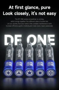 MECHANIC OFFICIAL DF ONE 2D Precision Screwdriver Hardness Steel Disassembly Tools Kit For Mobile Phone Android Repair 2