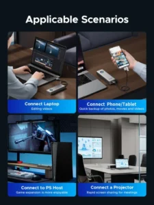 ORICO 20Gbps NVME Enclosure Case 8TB with Cooling Fan USB 3.2 Gen 2 x 2 PCIE NVME Adapter Tool Free RGB for PCIe M Key 6