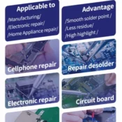 【MECHANIC】 HX-T100 150g Soldering Wire Mild Rosin Core 0.3mm 0.4mm 0.5mm 0.6mm 0.8mm 1mm 1.2mm For iPhone Samsung Repair Tool 4