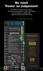 MECHANIC F918 Battery Activation Board For iPhone 5G-15 Pro Max HuaWei Android One-click Activation Battery Fast Charging Tester 3