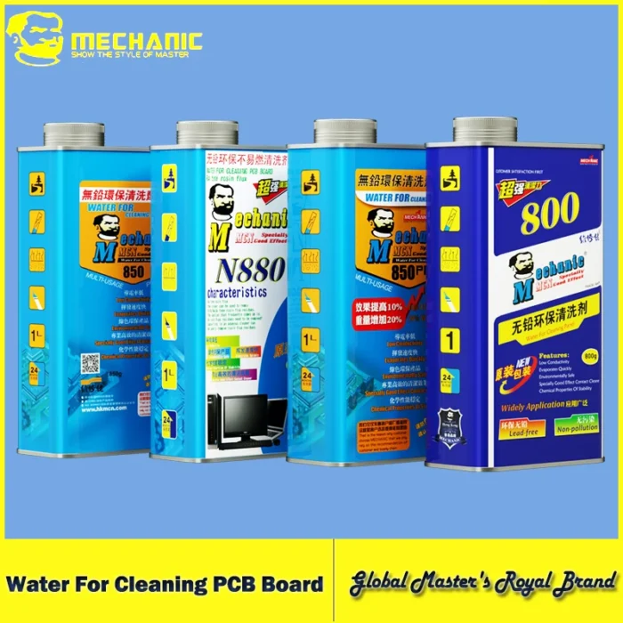 【MECHANIC】 Lead-free Soldering Flux Clean Liquid ,Phone PCB Board Repair Degreasing Oil Cleaning Agent Soldering Stain Remover 1 【MECHANIC】 Lead-free Soldering Flux Clean Liquid ,Phone PCB Board Repair Degreasing Oil Cleaning Agent Soldering Stain Remover 1