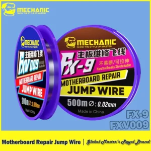 【MECHANIC】  FX-9 FXV009 Motherboard Repair Jumper Wire Fingerprint Welding Point Repair Line 200m For Phone CPU PCB Chip Repair 1
