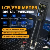 LCR-ST1 Smart LCR Tweezer combo Digital Bridge Resistance Capacitance Inductance Continuity Diode Test Tool SMD ESR Meter 2