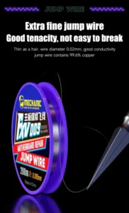 【MECHANIC】  FX-9 FXV009 Motherboard Repair Jumper Wire Fingerprint Welding Point Repair Line 200m For Phone CPU PCB Chip Repair 5