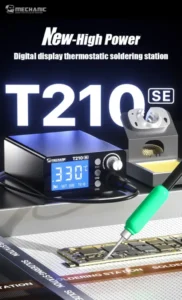 【MECHANIC】 T210 SE Soldering Station LED Digital Adjustment Auto Sleep Quick Heating  Micro Electronic Repair Welding Tools 2