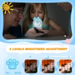 Kids Microscope with 2inch IPS Screen Portable Handheld Magnifying Digital Microscope for Children Educational Science Gifts 3