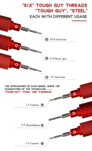 【MECHANIC】 iShell 3D Screwdriver Set Precision Magnetic Non-Slip Disassemble Toolkit Device for iPhone Samsung Phone Repair Tool 4