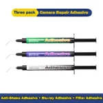 【MECHANIC】 C89 Optical Anti-shake Glue C90-UV Blu-ray Adhesive C91-UV Filter Special Glue Suitable Repairing Cameras Blue Light 2